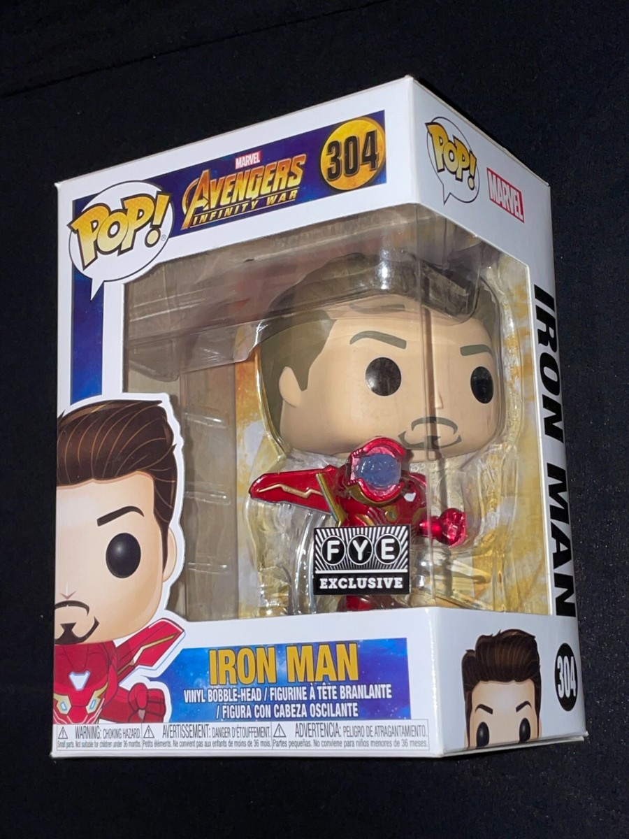 2018 IRON MAN (unmasked) #304 FYE Exclusive Marvel Avengers