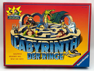 Ravensburger Labyrinth der Ringe - für 2 bis 4 Spieler - ab 10 Jahren - 1998