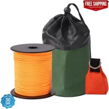Arborist Throw Line Kit, Arborist Throw Weight and Line Kit, 164’ Ultra Slick..