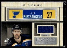 2019-20 SP Game Used Locker Essentials Alex Pietrangelo #LE-AP H11R2C