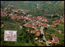 SWITZERLAND 1984 MAXIMUM CARD, WIL BEI ETZGEN VILLAGE !! FF16