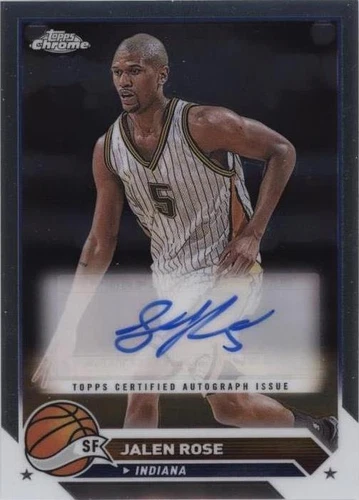 2023-24 Topps Chrome - Jalen Rose #CG-JR