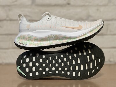 Nike Reactx Infinity Run 4 Sail-Crimson Vapor Green Women 11/ Men 9.5 HJ7666-133