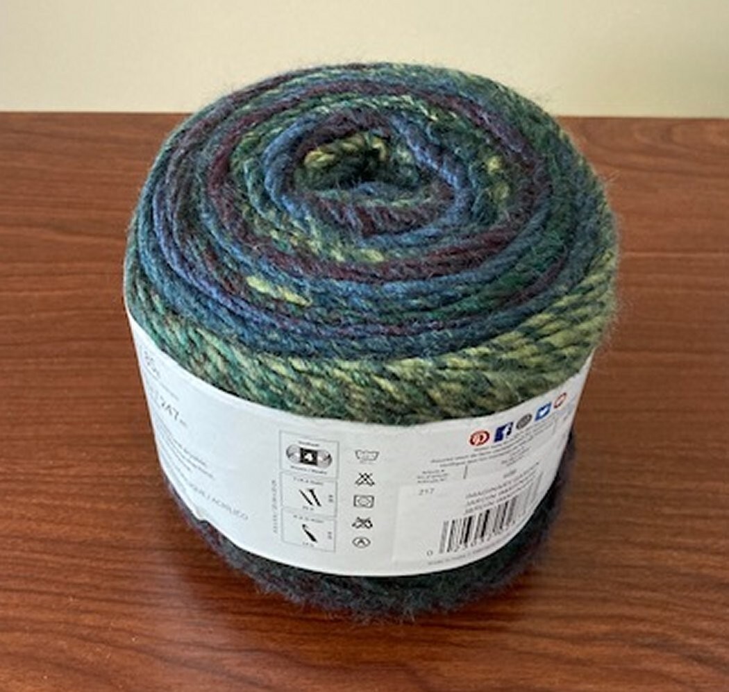 Lion Brand Ferris Wheel Yarn,ImaginaryGarden, 270 Yds., 4 Wt., Acrylic