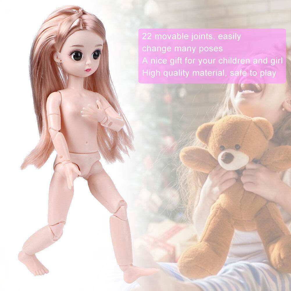 30cm Fashionable Beautiful Doll Kid Children Girl Doll Toys with Movable Joints