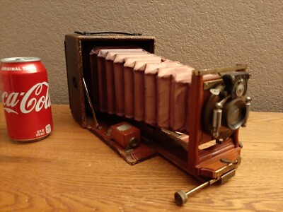 Premo Camera / Pony Premo No. 6 / Wood Camera / Red Bellow Camera