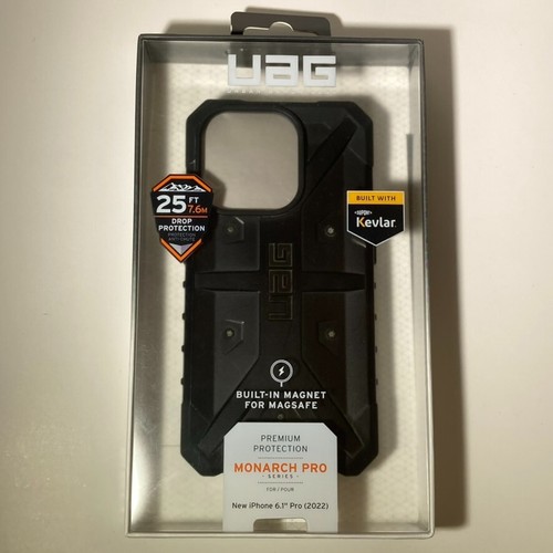UAG Monarch Pro kompatibel mit MagSafe Case für iPhone 14 Pro 6,1" 2022 schwarz NEU