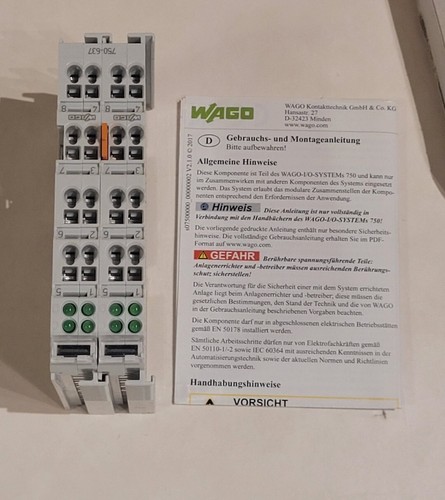 Wago I/O - System 1 x 750 - 637 MSIP-REM-W43-DAM750 New/Free Shipping!! - Picture 3 of 13