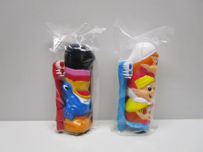Vintage - Kellogg Cereal Prizes - SNAP, CRACKLE, POP & SAM Electric Toothbrushes