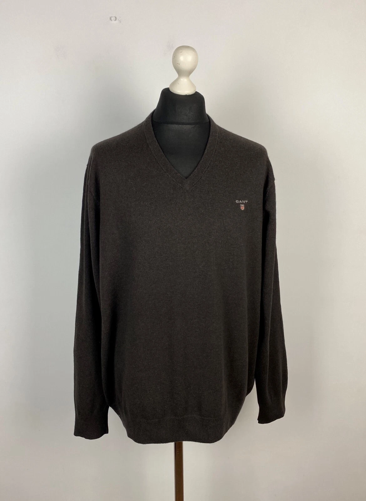 GANT Men's Pullover Jumper Sweater 70% Cotton 30% Wool Size 2XL