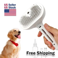 3-in-1 Pet Brush Steam Brush Dog Hair Brush Cat Hair Brush Electric Steam Spray