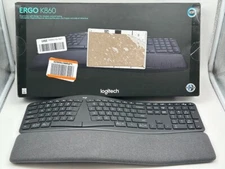 Logitech ERGO K860 Wireless Keyboard - Black DONLE INCLUDED