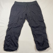 The North Face Women  s Aphrodite Capri 2.0 Vanadis Grey Pants Size L Large