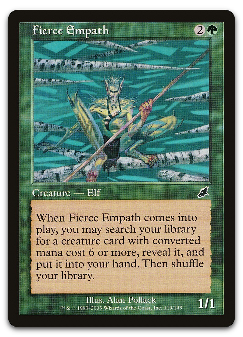 Fierce Empath #119 (NM) Scourge SCG Magic MTG