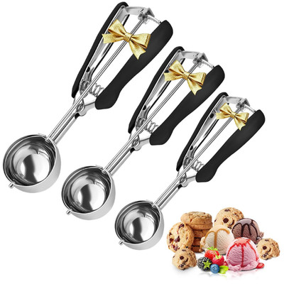 Eisportionierer Set 3-teilig 4 5 6 cm Edelstahl 30