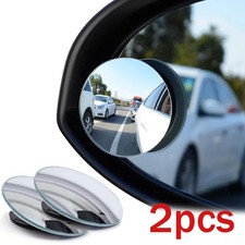 Car Blind Spot Rear View Mirror Wide Angle 360 Degree Adjustable Small Round Mir