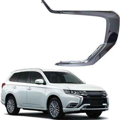 3-Piece Front Bumper RH Chrome Trim Molding Strip Set Replacement for 2016-20...