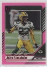 2024 Panini Clearly Donruss Pink Jaire Alexander #22 1pi4