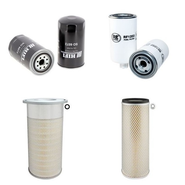 Filter Service KIT FüR Daewoo Solar 130 Lc-V Luft ÖL Kraftstoff W/Daewoo DB58T-image