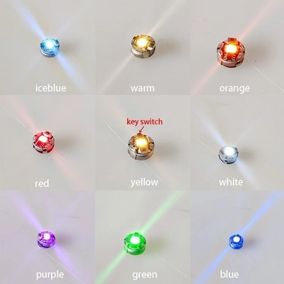 Mini Superhelligkeit Tasten Lampe LED Einzelleuchten Zum Selbermachen Mikroszene Layout I