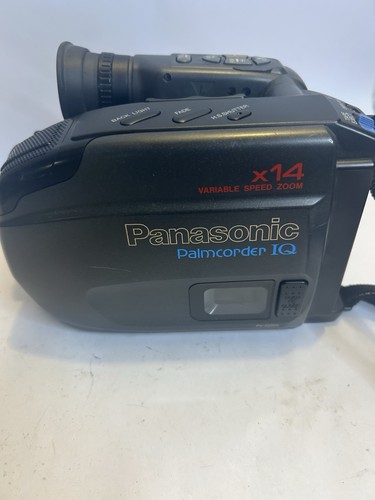 PANASONIC PV-IQ205D Palmcorder IQ VHSC 14x Zoom Camcorder No Battery Camera Only - Picture 5 of 8