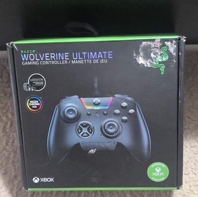 Razer Wolverine Ultimate Xbox One Controller Black w/ Chroma, Thumbsticks, Case