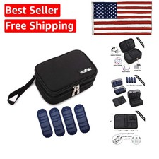 Insulin Cooler Travel Case: TSA Approved with Stylish Design Gel Packs