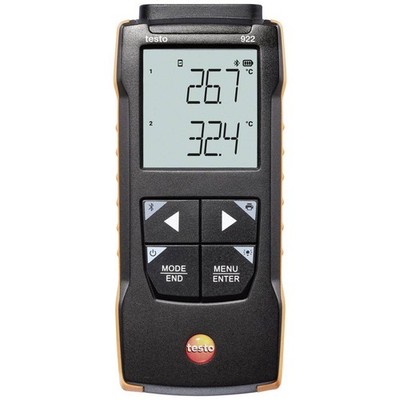 testo 922 Temperatur-Messgerät -50 - +1000 °C Fühler-Typ K