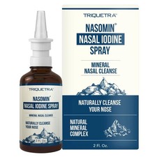 Nasomin Nasal Iodine   Nasal Cleanse  Neutralize Nose - Iodine  Fulvic Acid Ble
