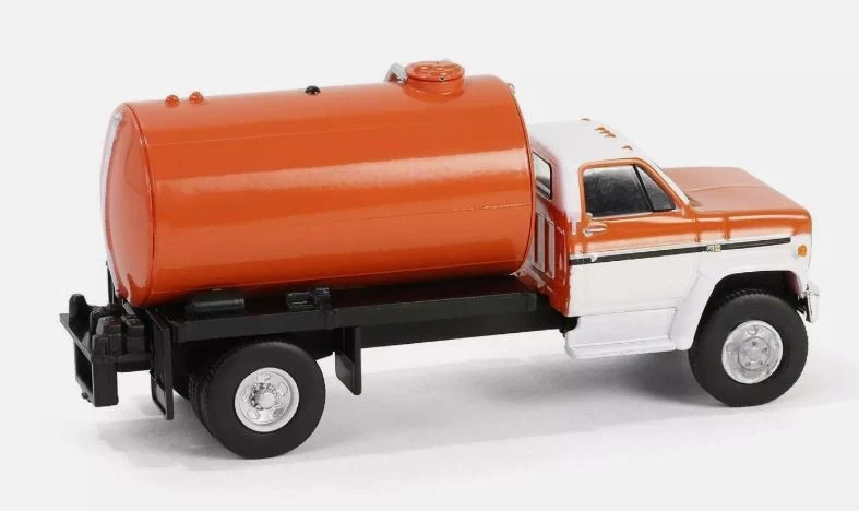 ,GREENLIGHT, CHEVROLET C-70 4x2 1984 naranja cisterna de la gama SD TRUCKS en... - Imagen 2 de 3