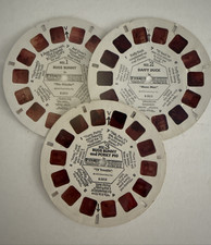 View-Master BUGS BUNNY B531, 3 Reel Set Red Tint V8