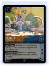 Perdita - Playful Mother 21 Disney Lorcana Promo Cards Lorcana Cold Foil LP