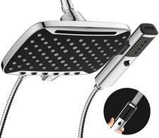 JDO High Pressure Shower Head, 7 Spray Modes Rain Shower Heads with Handheld ...