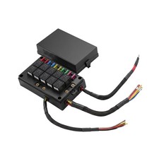 Universal 12v 10 Way Fuse Relay Box Pre-wired Waterproof Auto Circuit Block Universal 12v 10 Way Fuse Relay Box Pre-wired Waterproof Auto Circuit Block