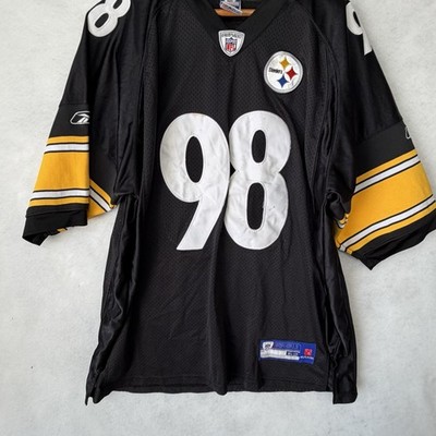 NFL Pittsburgh Steelers Football Reebok Jersey #98 Casey Hampton