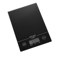 Adler Ad 3138B Digitale KüChenwaage Schwarz Max. 5Kg Haushaltswaage Digitalwaage