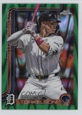 2025 Topps Chrome Update Green RayWave Refractor 41/99 Spencer Torkelson 0q7p