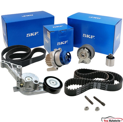 SKF Zahnriemensatz Keilrippenriemensatz Skoda Superb VW Passat 2.0 TDI BMM BMP