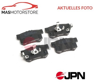 SATZ BREMSBELÄGE BREMSKLÖTZE HINTEN JPN 20H4011-JPN P NEU OE QUALITÄT
