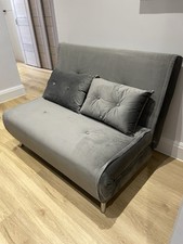 Haru by Made.com Gray Sofa Bed 2-Seater