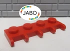 (A10/7/6) LEGO 4315 Hinge Joint 1x4 Red 6399 6597 7813 6389 4564 6277 6989