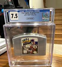 Interplay Clay Fighter: Sculptor's Cut N64 CGC 7.5 Blockbuster Exclusive