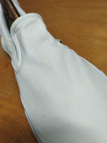 VANS Old Skool Men's White Cream Ivory Slip ons Casual Comfortable Shoes - UK 9 - Picture 8 of 18