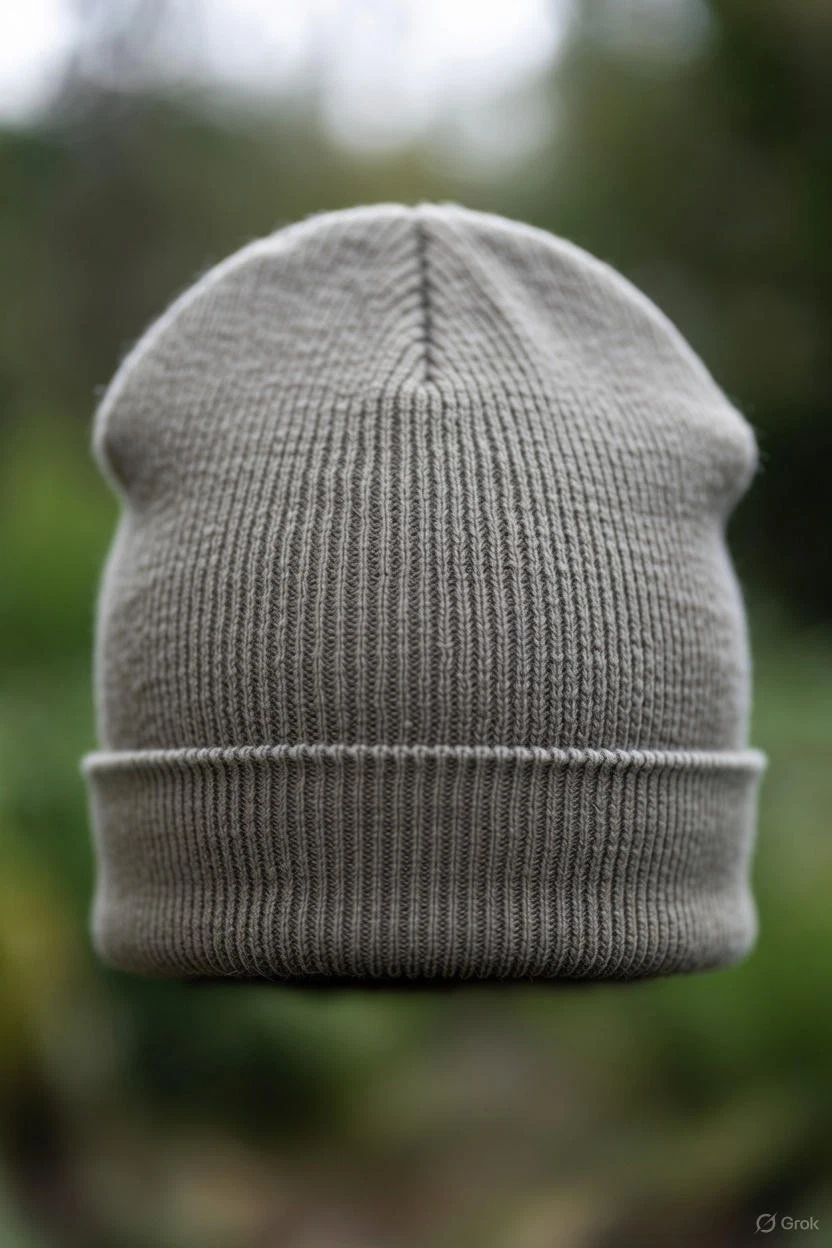 Grey Beanie Hat