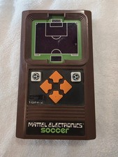 Mattel Electronics Soccer Handheld 1052 -0330 Vintage 1978