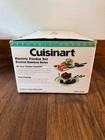 Cuisinart 3 Quart Stainless Steel Electric Fondue Set CFO-3SS Never Used in Box — photo 6