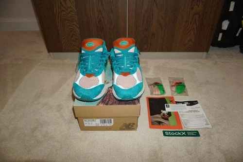 New Balance x Salehe Bembury 2002r UK 9,5 US 10 Water Be The Guide ML2002RJ Teal
