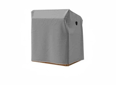 AquaShield Strandkorbhülle 150x105xH165/140 cm hellgrau, 100% Polyester Schutz