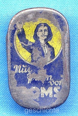Chewing tobacco box ''Nur Priem vom DOMS'', (AS2926), around 1920!!!