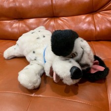 VTG Disney 101 dalmatians LUCKY dog bean bag plush 12-13"